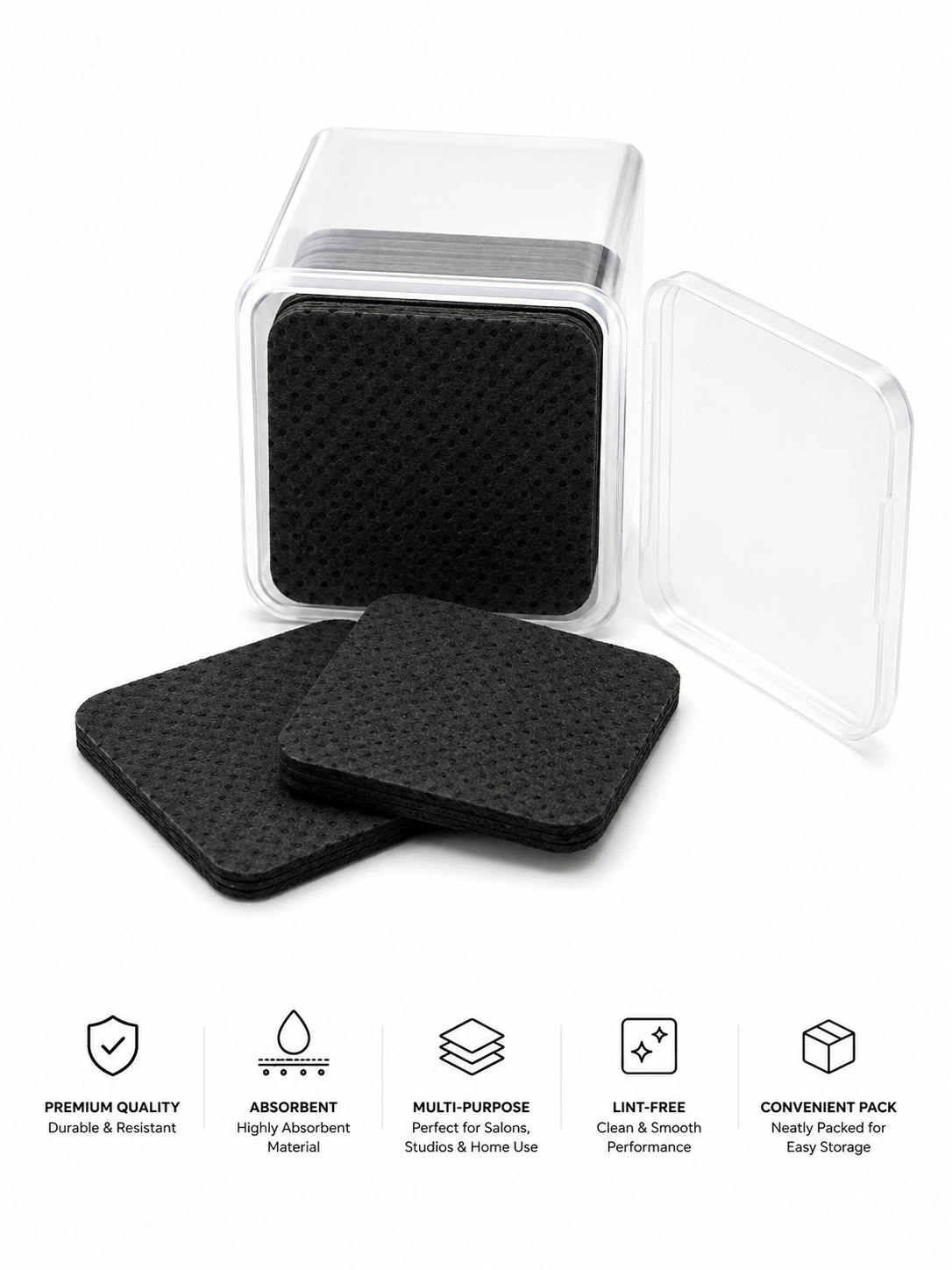 Lint free wipes
