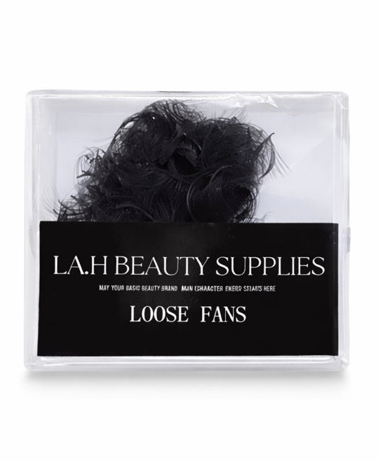20D Loose Fan C Curl 500 Fans Per Tray