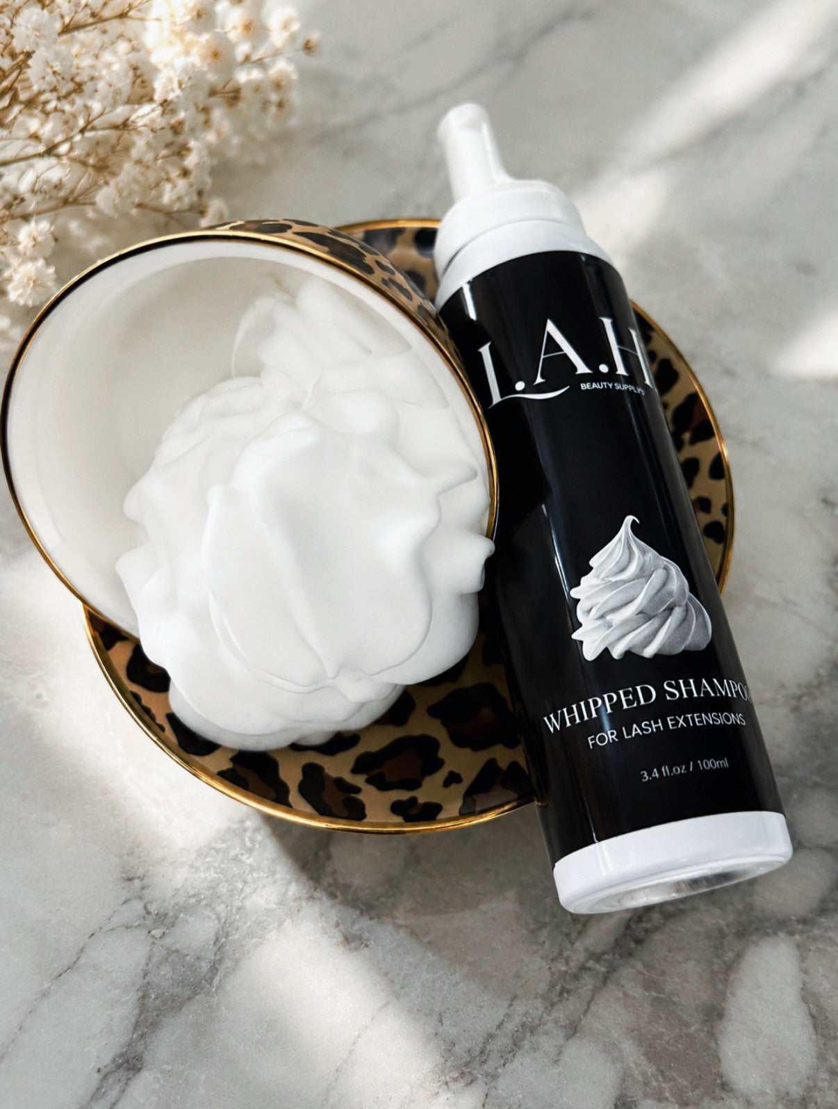 Whipped lash cleanser