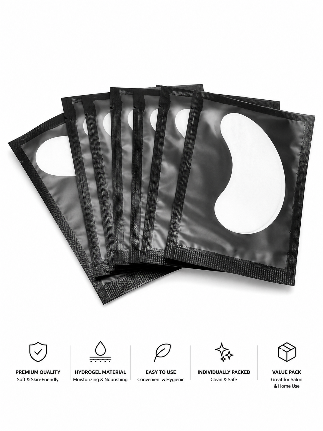 Hydrogel eye pads